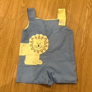 Baby boy Lion romper